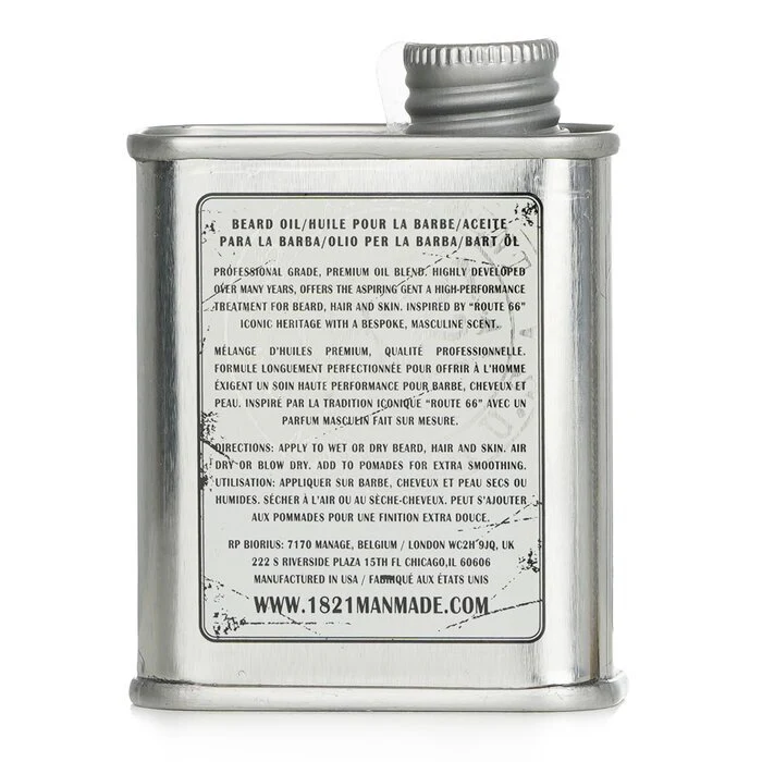 18.21 Man Made Beard, Hair and Skin Oil - # Absolute Mahogany 60ml/2oz - Image 3