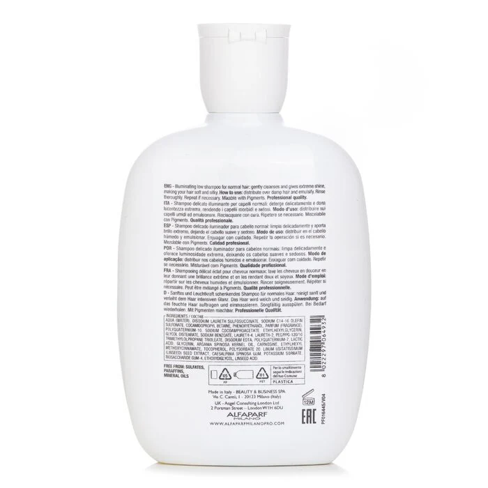 AlfaParf Semi Di Lino Diamond Illuminating Low Shampoo (Normal Hair) 250ml/8.45oz - Image 3