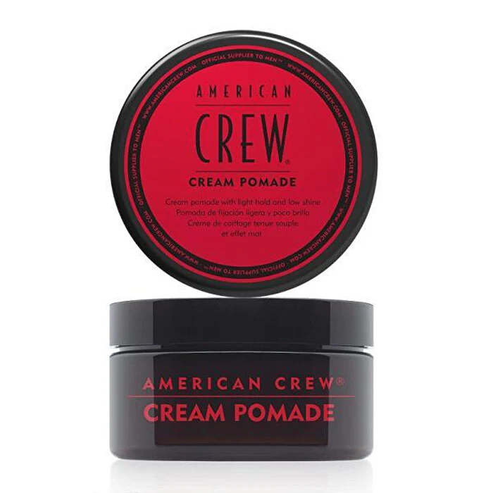 American Crew Cream Pomade - Light Hold - 90ml/3oz - Image 3