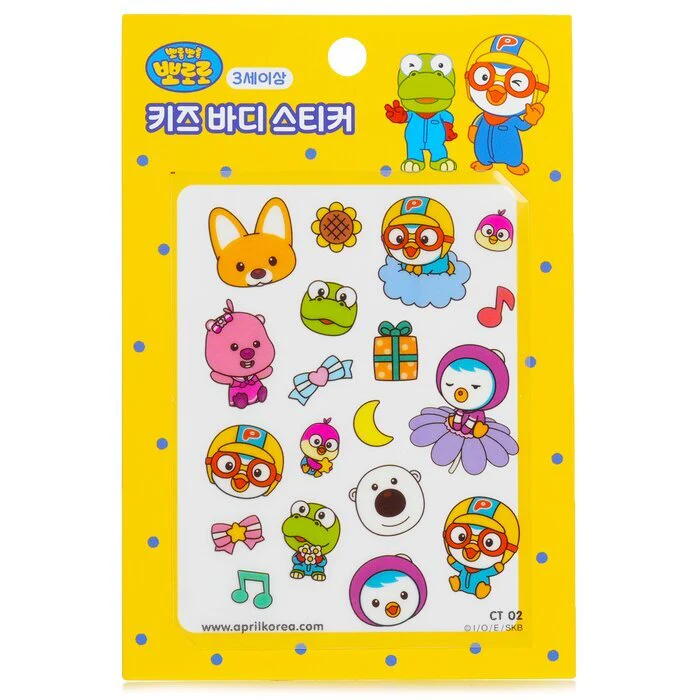 April Korea Pororo Body Sticker - # CT02 1pc