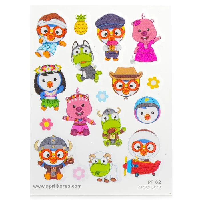 April Korea Pororo Body Sticker - # PT02 1pc - Image 2