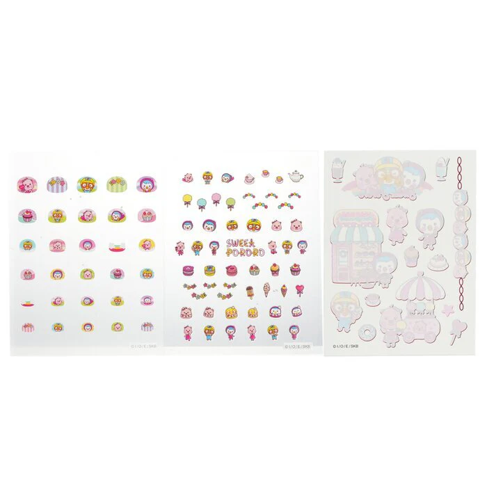 April Korea Pororo Nail + Hand Tattoo - # SPR 03 1pc - Image 2