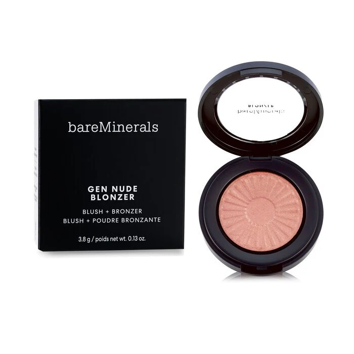 BareMinerals Gen Nude Blonzer (Blush + Bronzer) - # Kiss of Rose 3.8g/0.13oz - Image 2