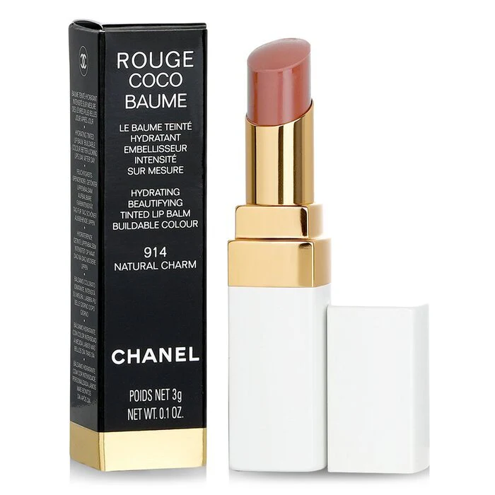 Chanel Rouge Coco Baume Hydrating Beautifying Tinted Lip Balm - # 914 Natural Charm 3g/0.1oz - Image 2