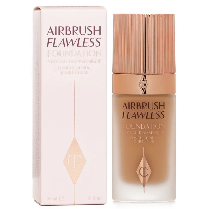 Charlotte Tilbury Airbrush Flawless Foundation - # 8 Warm 30ml/1oz - Image 2