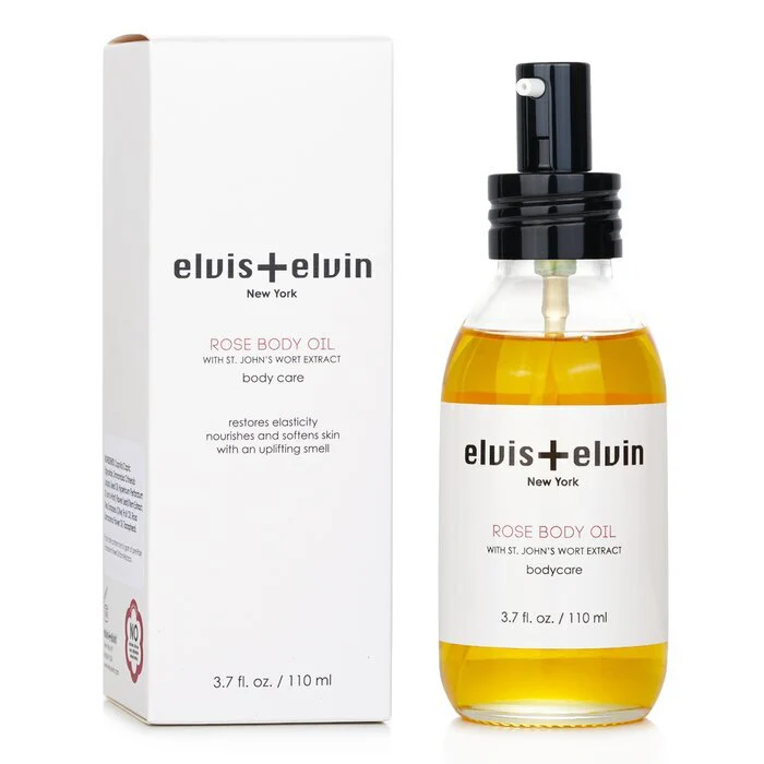 Elvis + Elvin Rose Body Oil 110ml/3.7oz - Image 2