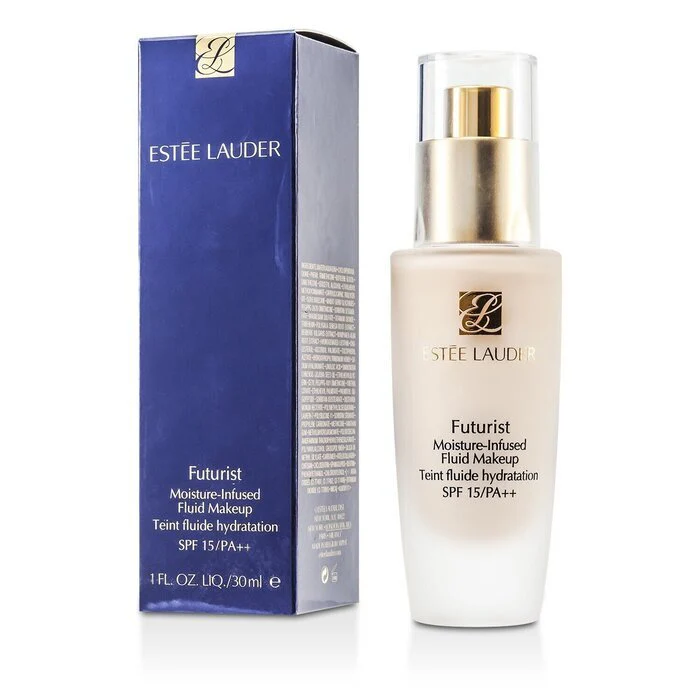 Estee Lauder Futurist Moisture Infused Fluid Makeup SPF 15 - # 65 Cool Creme 30ml/1oz - Image 2
