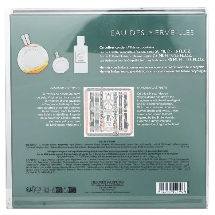 Hermes Eau Des Merveilles Coffret 3pcs - Image 3