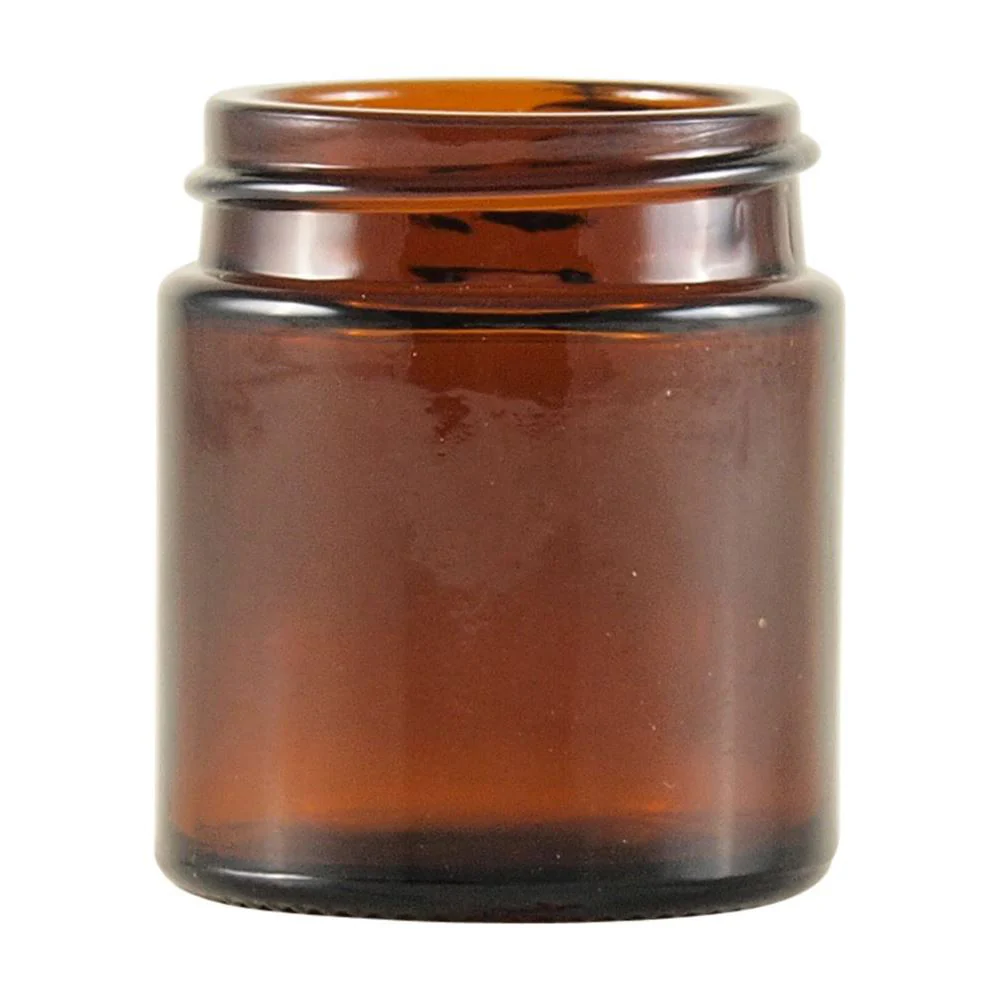 Jar Glass Amber 30ml (single) - Jar Only
