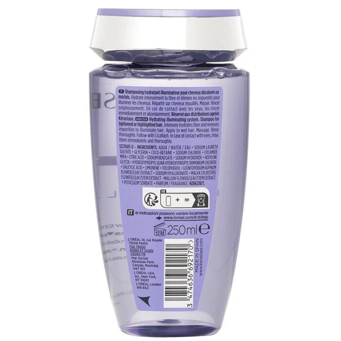 Kerastase Blond Absolu Bain Lumiere Hydrating Illuminating Shampoo (Lightened or Highlighted Hair) 250ml/8.5oz - Image 3