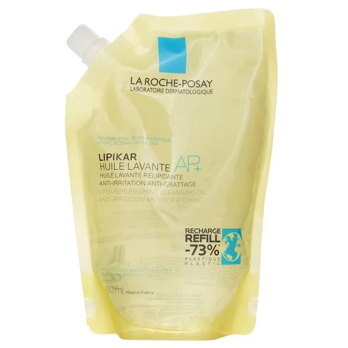 La Roche Posay Lipikar AP+ Anti-Irritation Cleansing Oil Eco-Refill 400ml/13.3oz