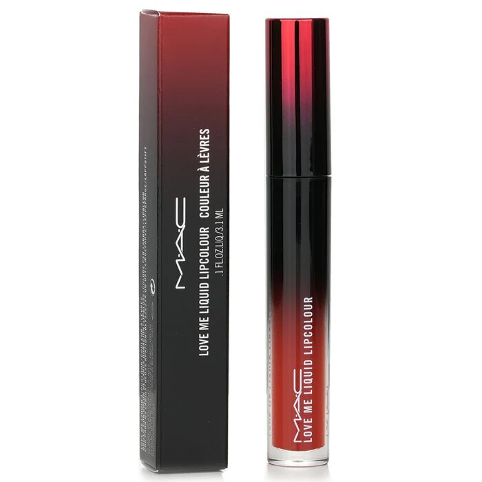 MAC Love Me Liquid Lipcolour - # 481 Deify Me (Yellow Red) 3.1ml/0.1oz - Image 2