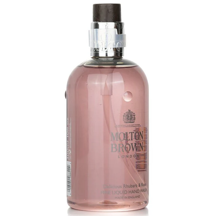 Molton Brown Delicious Rhubarb & Rose Fine Liquid Hand Wash 300ml/10oz - Image 2