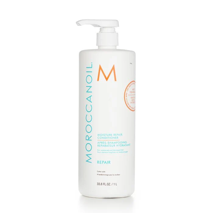 Moroccanoil Moisture Repair Conditioner - For Weakened and Damaged Hair (Salon Product) 1000ml/33.8oz