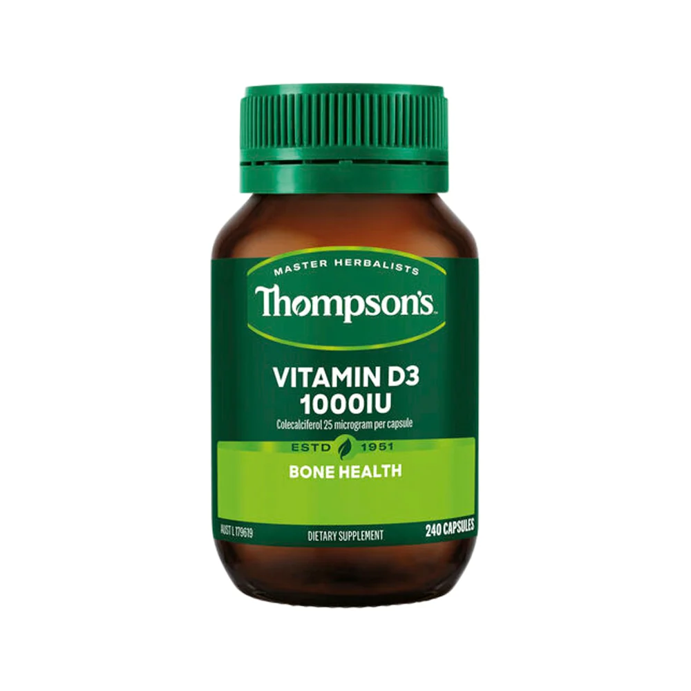 Thompson's Vitamin D3 1000IU 240c