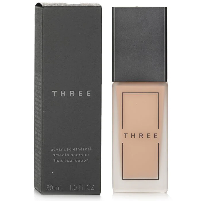 THREE Advanced Ethereal Smooth Operator Fluid Foundation SPF40 - # 203 30ml/1oz - Image 2