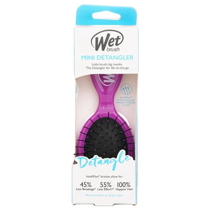 Wet Brush Mini Detangler - # Purple 1pc - Image 2