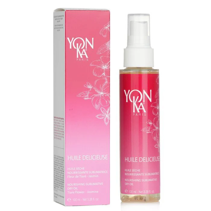 Yonka Huile Delicieuse Nourishing, Sublimative Dry Oil - Jasmine 100ml/3.38oz - Image 2